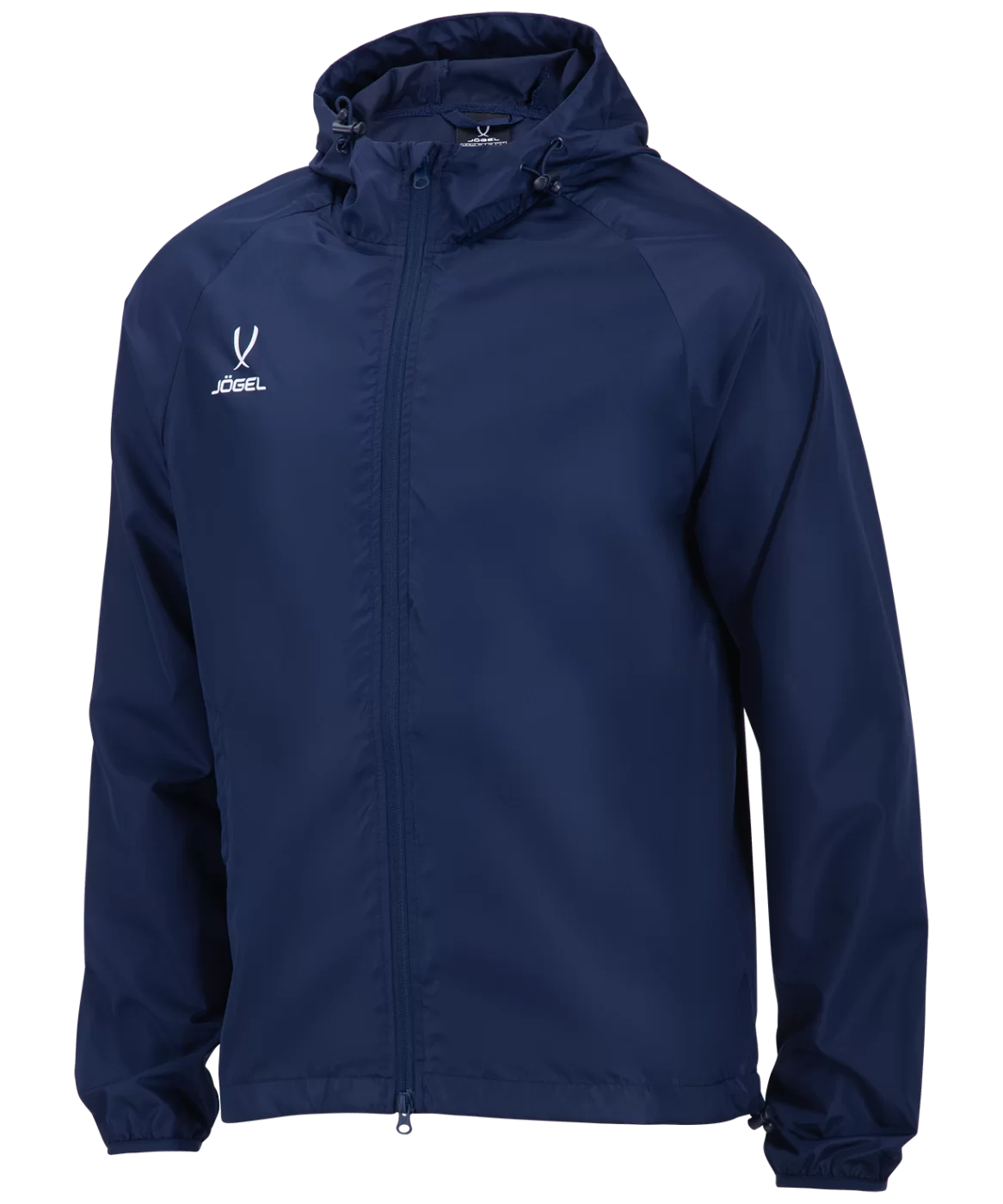 Фото Куртка ветрозащитная CAMP Rain Jacket, темно-синий Jögel со склада магазина СпортЕВ