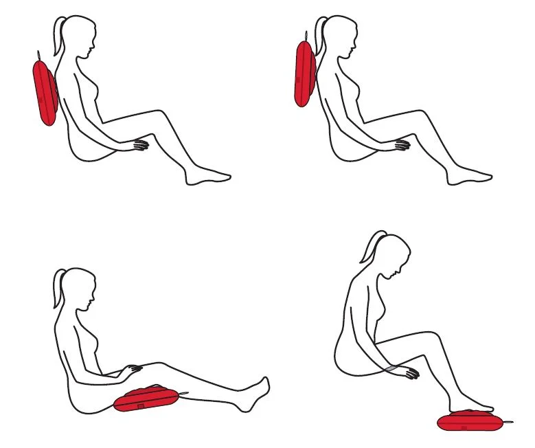 Фото Массажная подушка VictoryFit VF-M107 со склада магазина Спортев