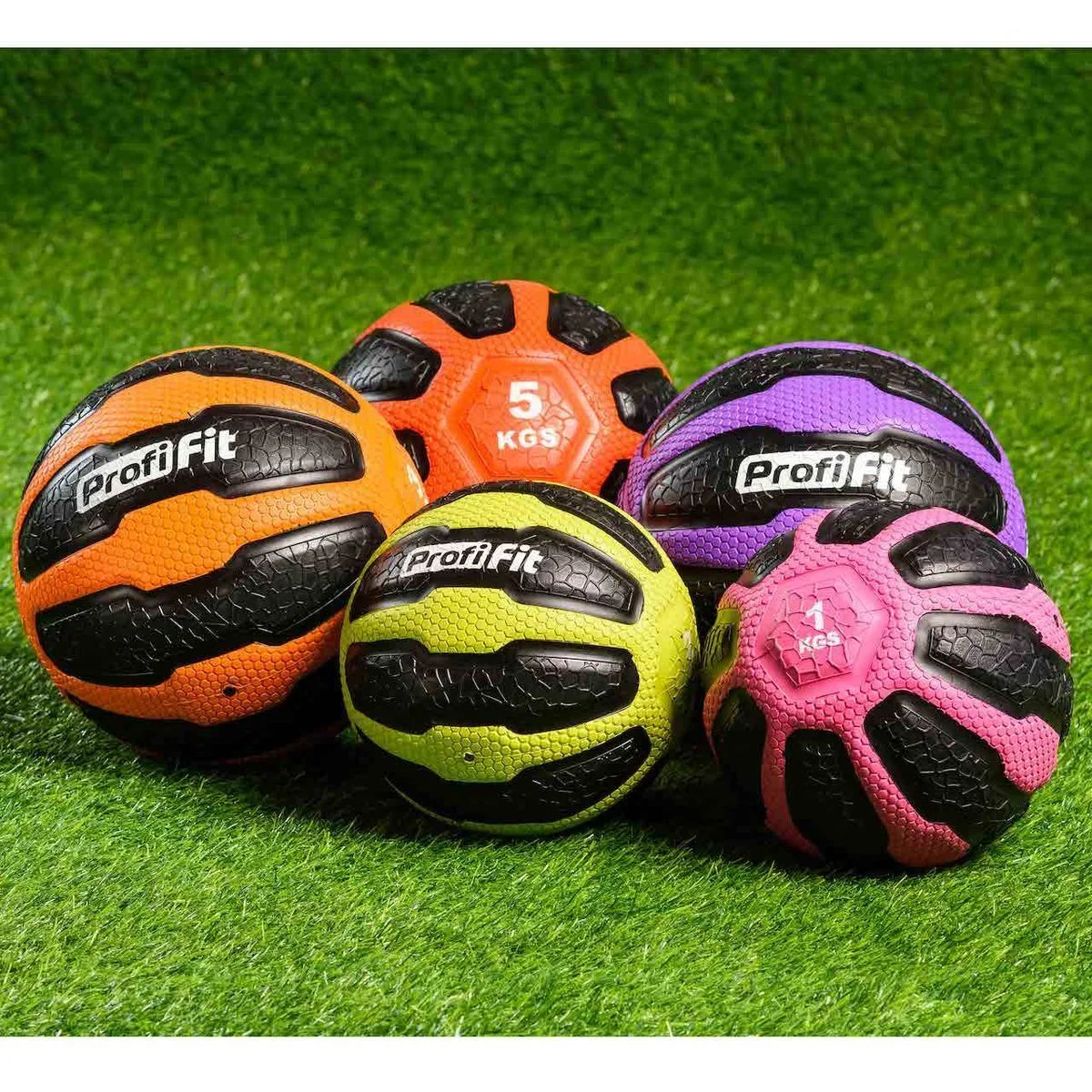 Фото Медицинский мяч (медбол) PROFI-FIT 1 кг со склада магазина Спортев