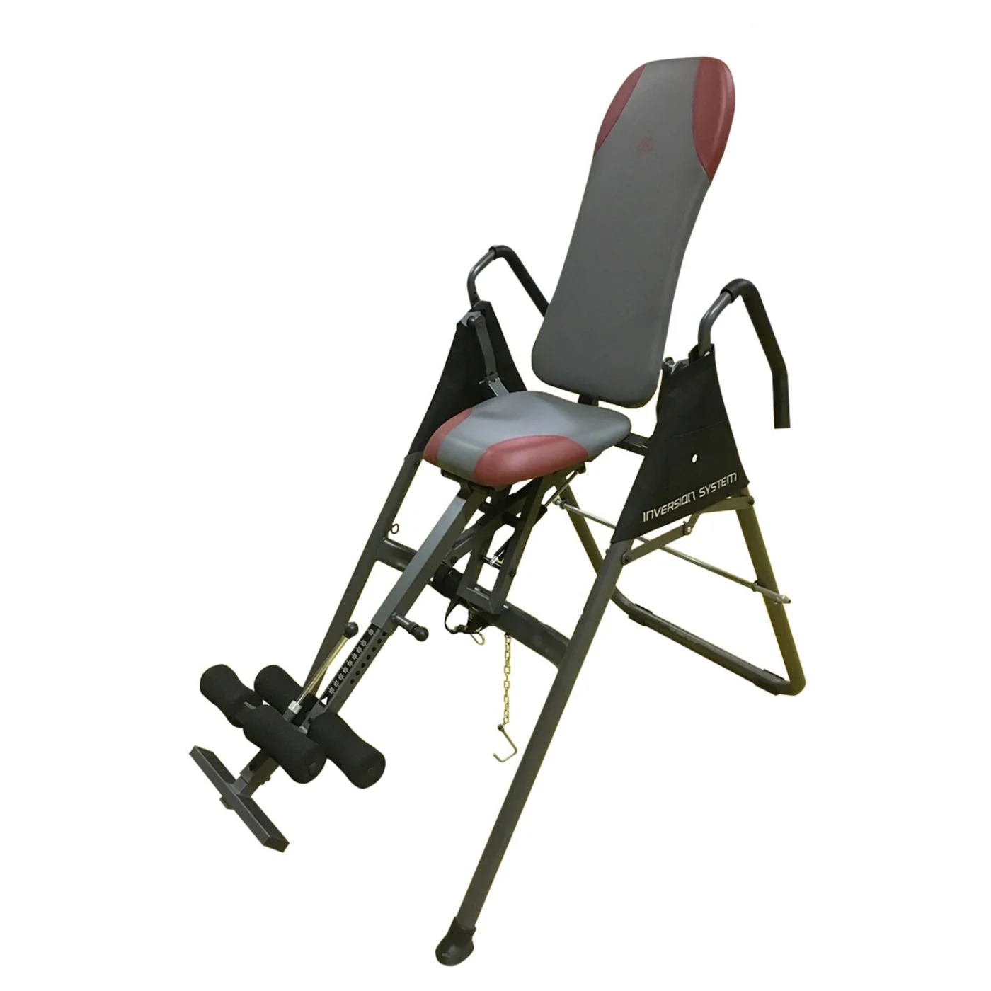 Фото Инверсионный стол с сиденьем DFC SJ7200A складной со склада магазина Спортев