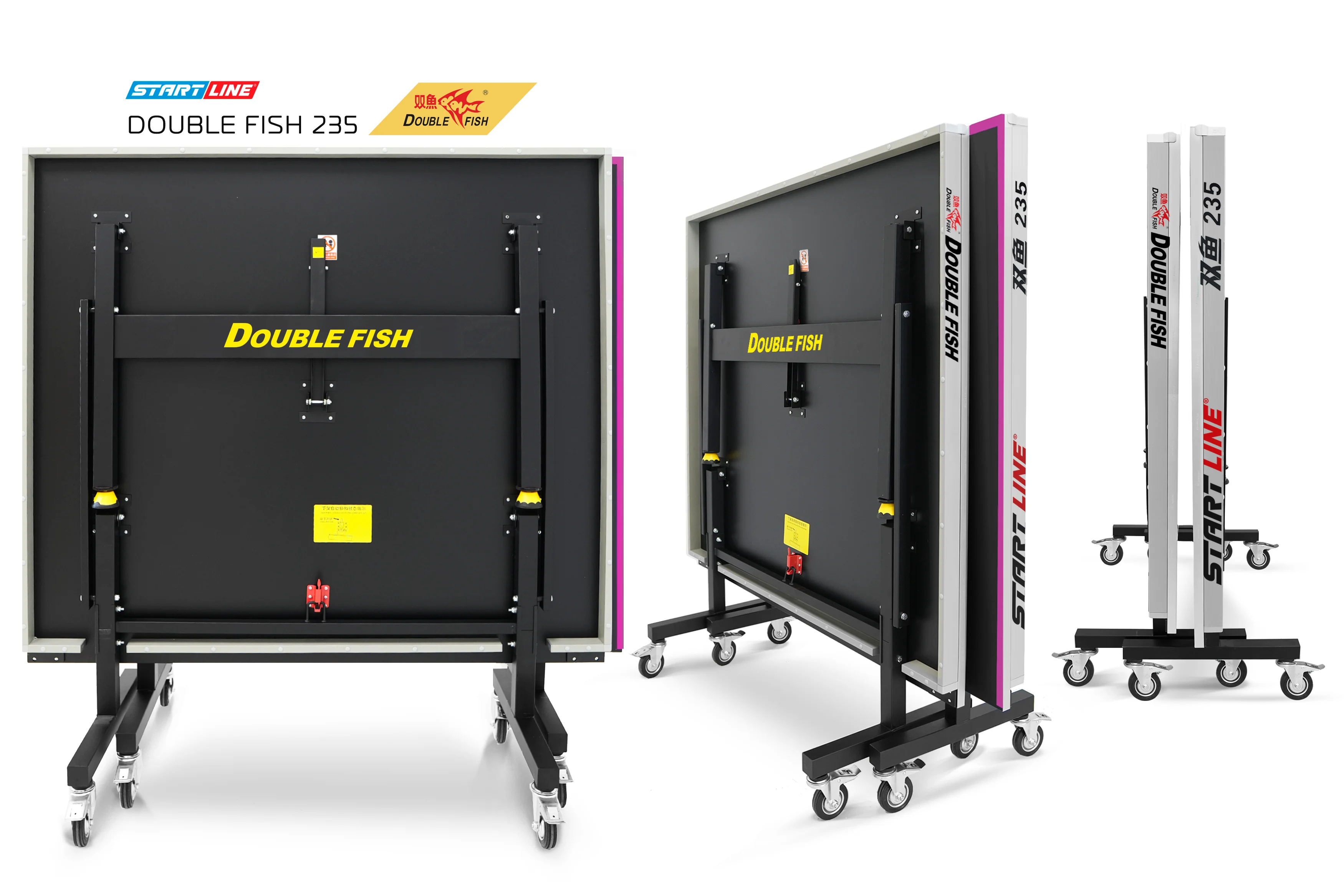 Фото Стол теннисный Double Fish 235 черный со склада магазина Спортев