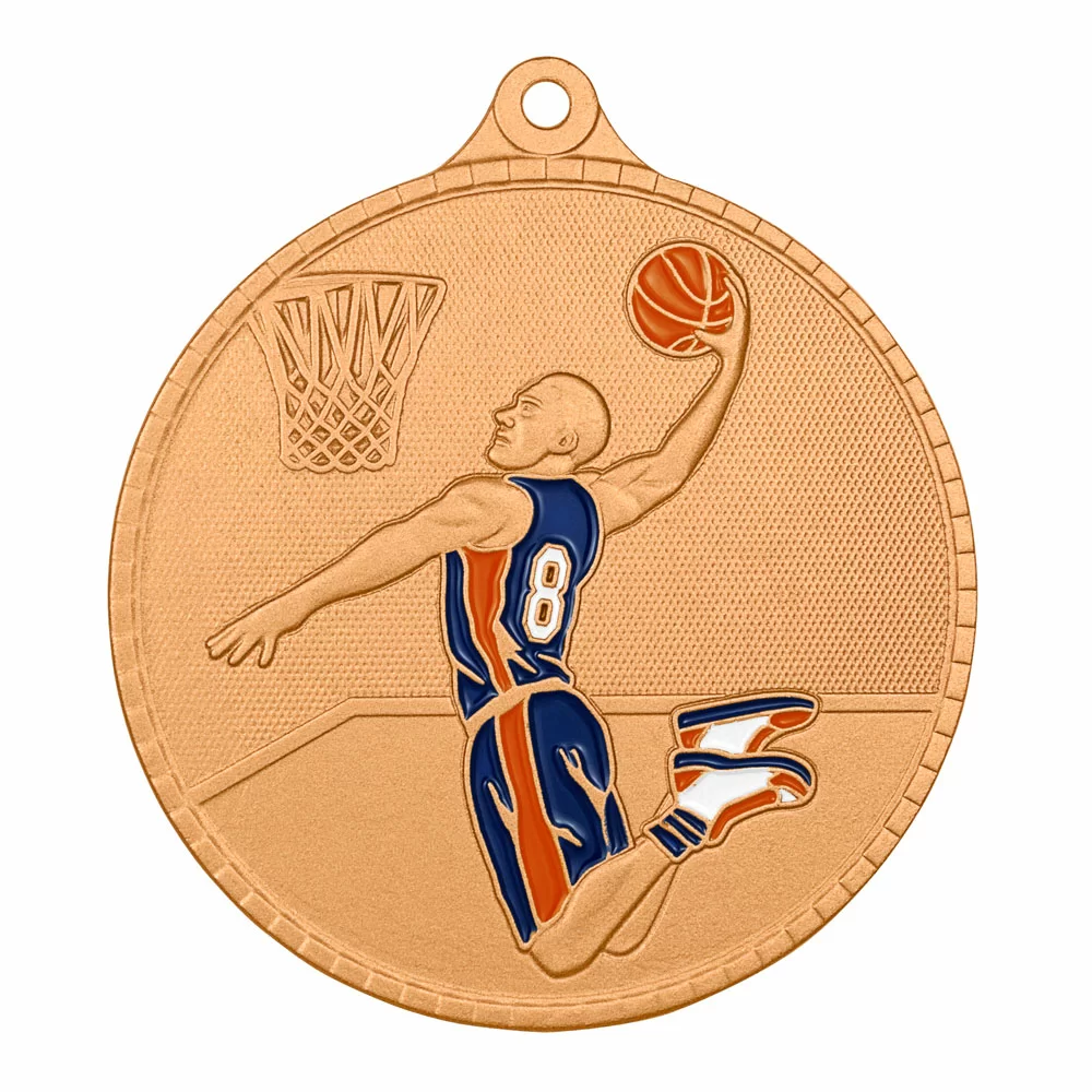 Фото Медаль MZP 595-55/В баскетбол (D-55мм, s-2 мм) со склада магазина СпортЕВ