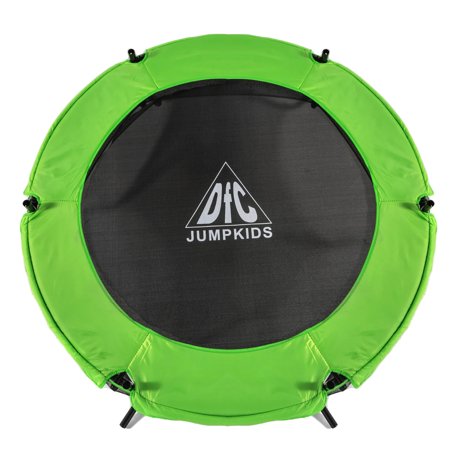 Фото Батут DFC JUMP KIDS 55" зеленый, сетка (137см) 55INCH-JD-G со склада магазина Спортев