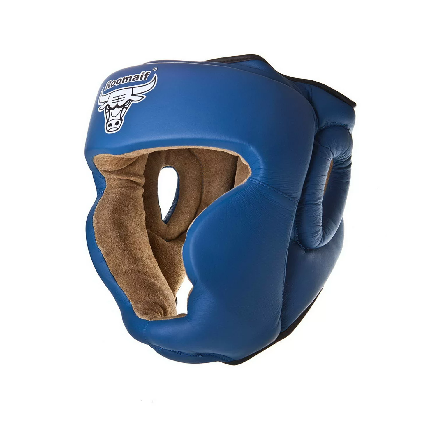 Фото Шлем боксерский Roomaif RHG-140 PL защитный синий со склада магазина СпортЕВ
