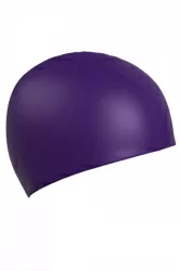 Шапочка для плавания Mad Wave Standard Silicone Cap фиолетовый 9973 0 19