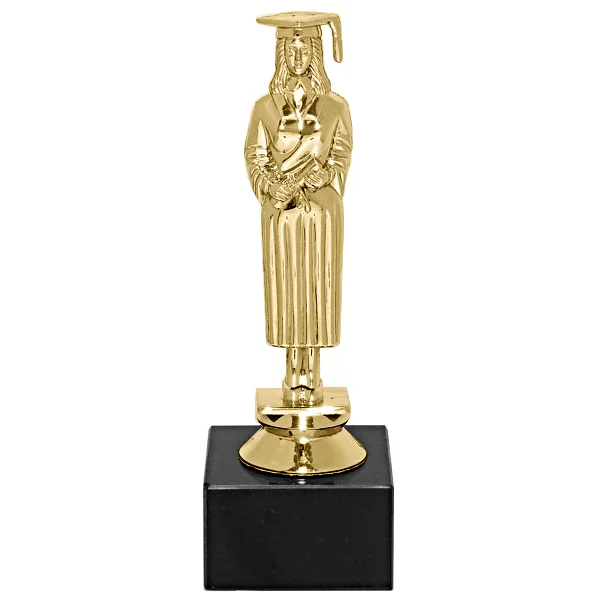 Фото Приз F86/G выпускник ж. (H-16 см) со склада магазина Спортев