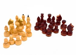 Шахматы обиходные (d26) в картонной упаковке 16,5*11*0,5 см Ш-14