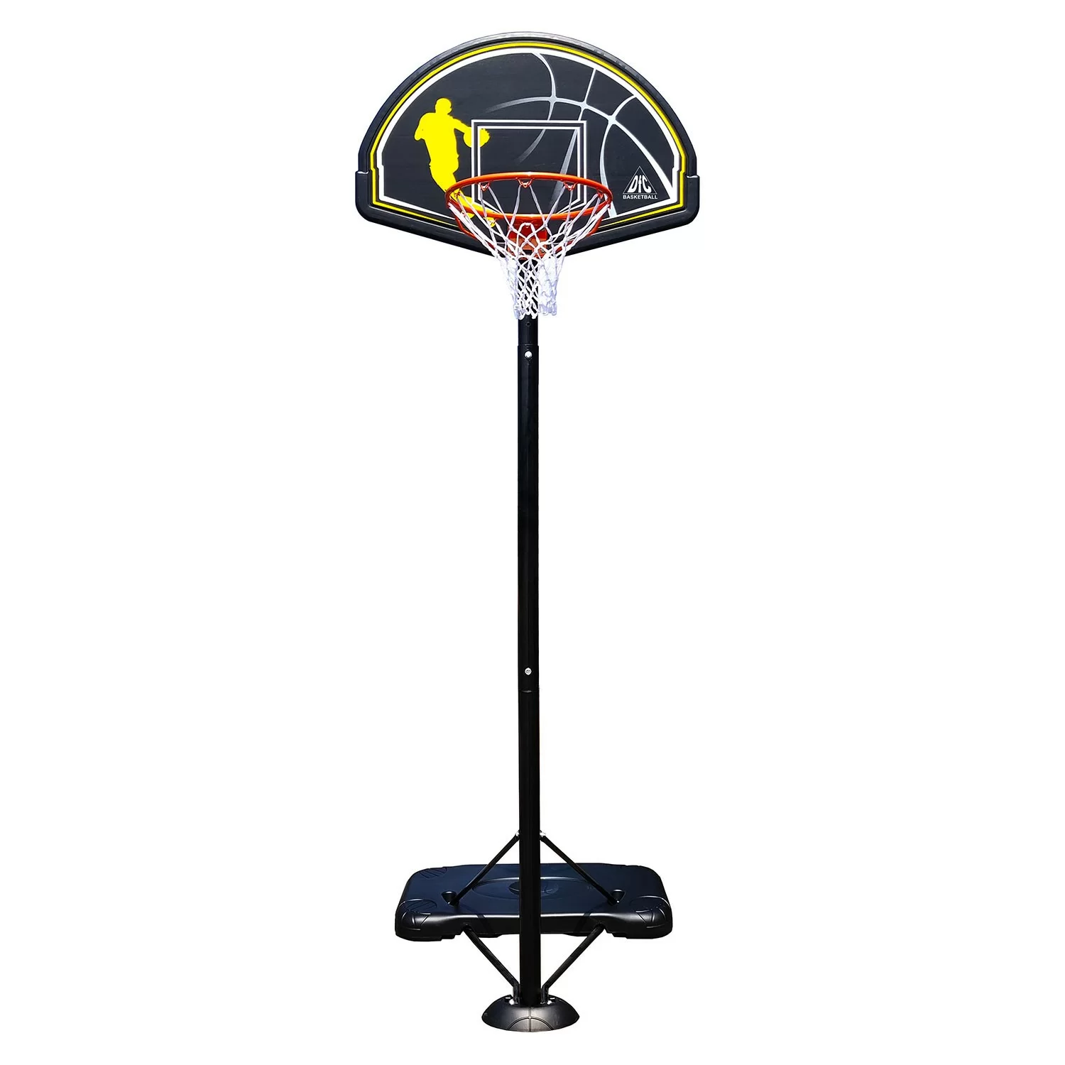 Фото Баскетбольная мобильная стойка DFC STAND44HD2 112x72см HDPE со склада магазина СпортЕВ