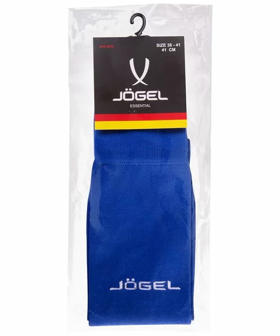 Фото Гетры футбольные Jogel JA-002 без носка синий/белый 15092 со склада магазина СпортЕВ