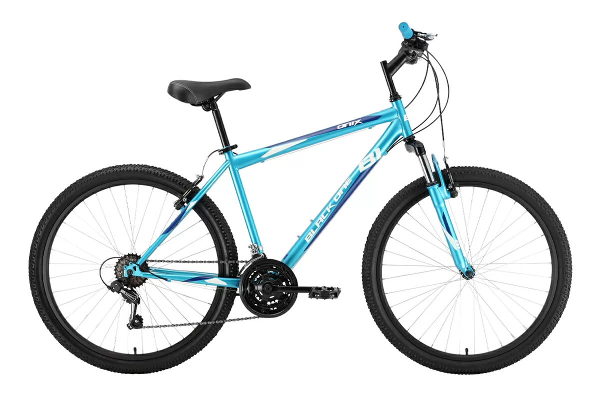 Фото Велосипед Black One Onix 26 (2022) сине/белый со склада магазина СпортЕВ