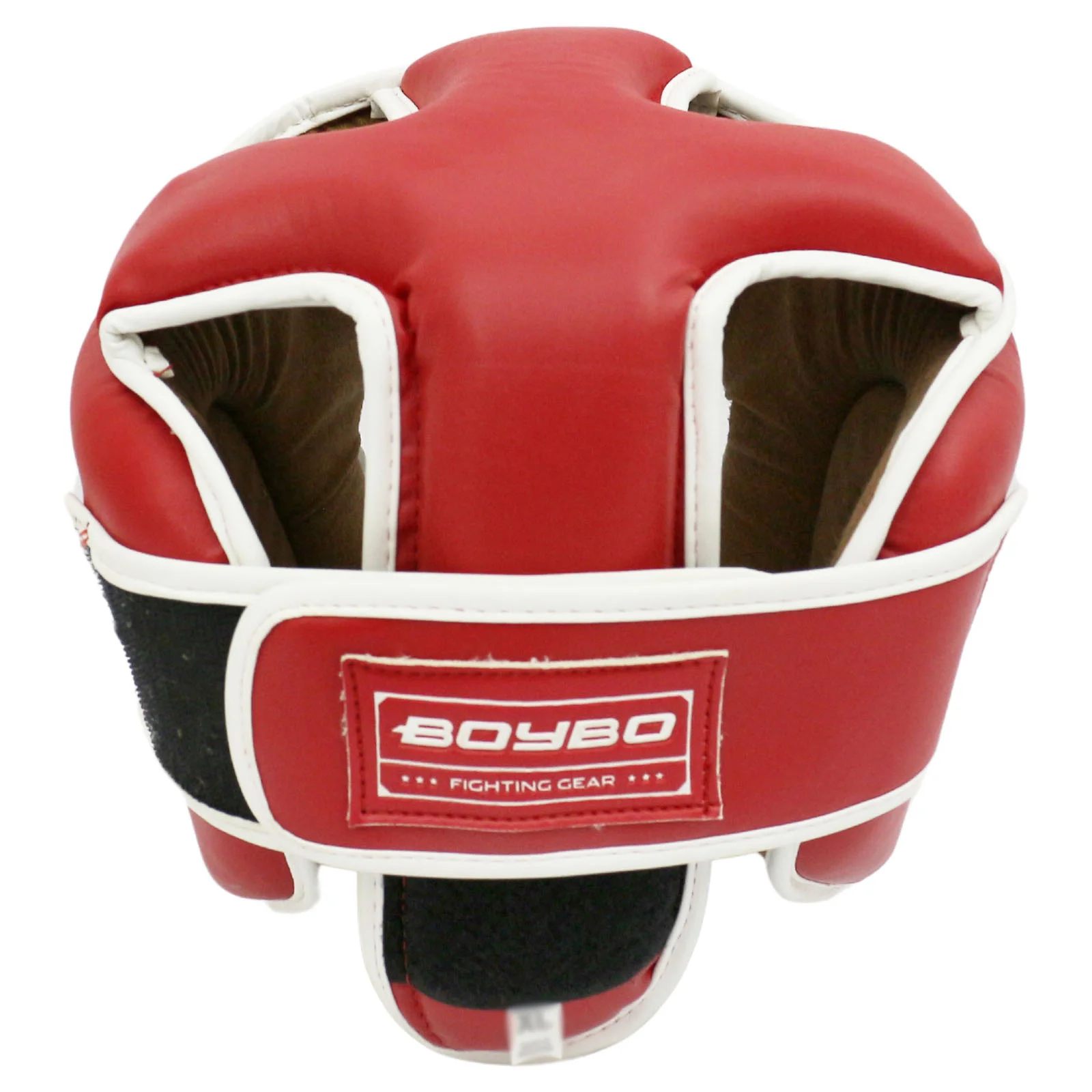 Фото Шлем боксерский BoyBo Universal Flexy BP2003 красный 0408 со склада магазина Спортев