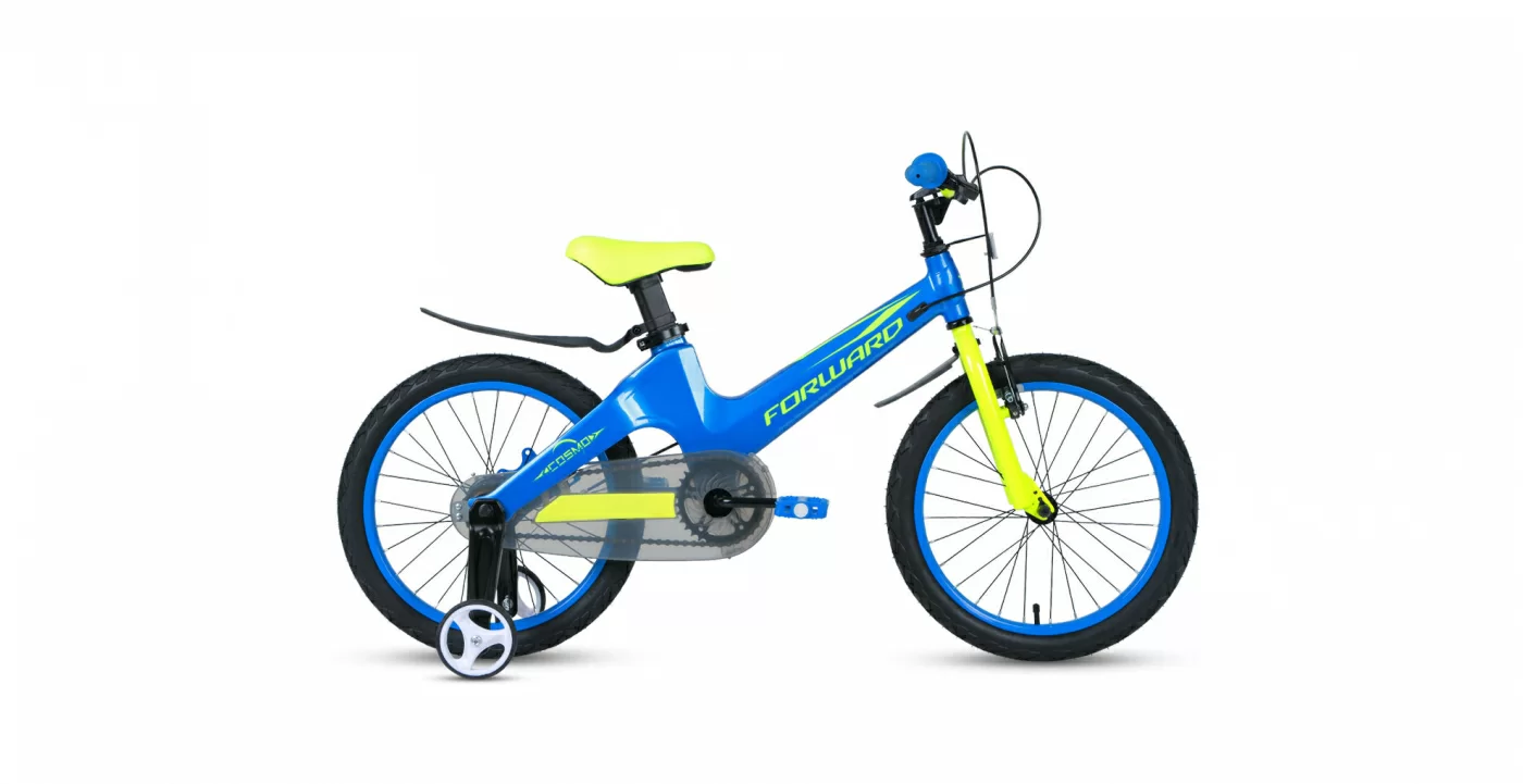 Фото Велосипед Forward Cosmo 18 2.0 (1ск) (2021) синий со склада магазина СпортЕВ