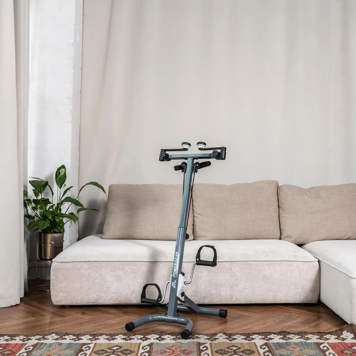 Фото Велотренажер двойной DFC B810W dual bike со склада магазина Спортев