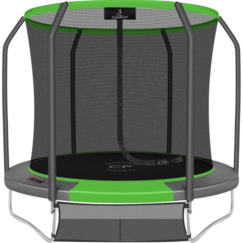 Фото Каркасный батут Clear Fit GreenHop 8Ft со склада магазина Спортев