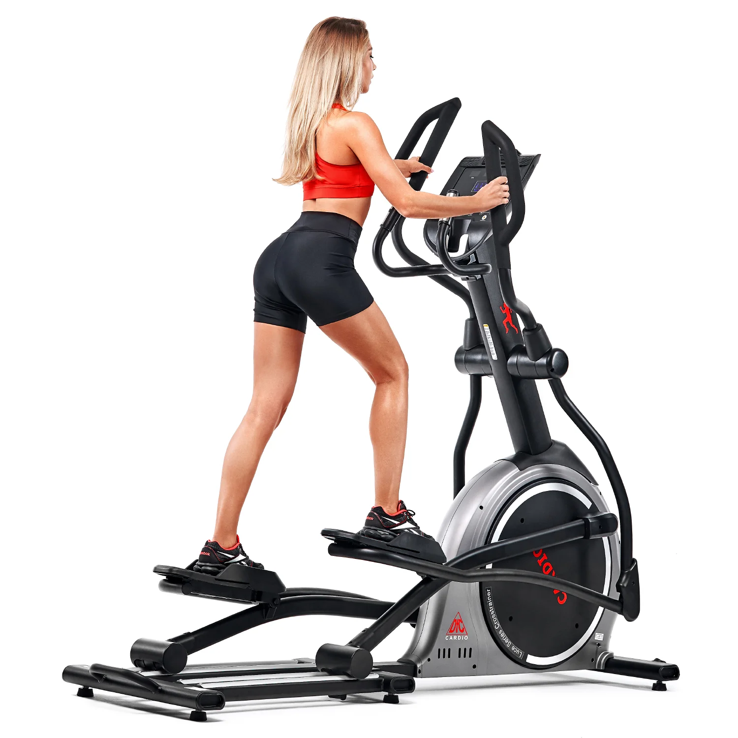 Фото Эллиптический тренажер DFC E200 магн.эл.привод со склада магазина Спортев