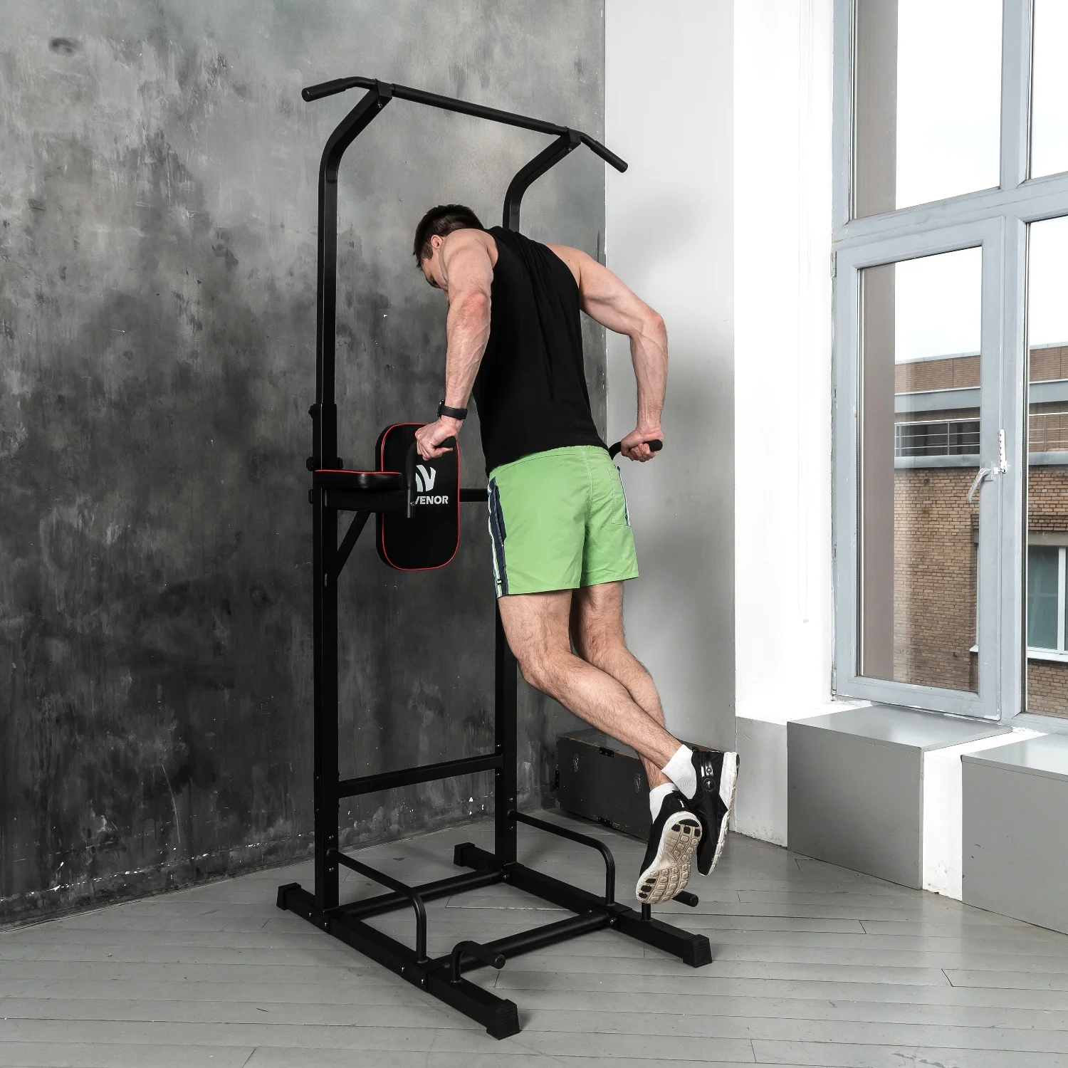 Фото Турник-брусья DFC Power Tower G-ADVENOR со склада магазина Спортев