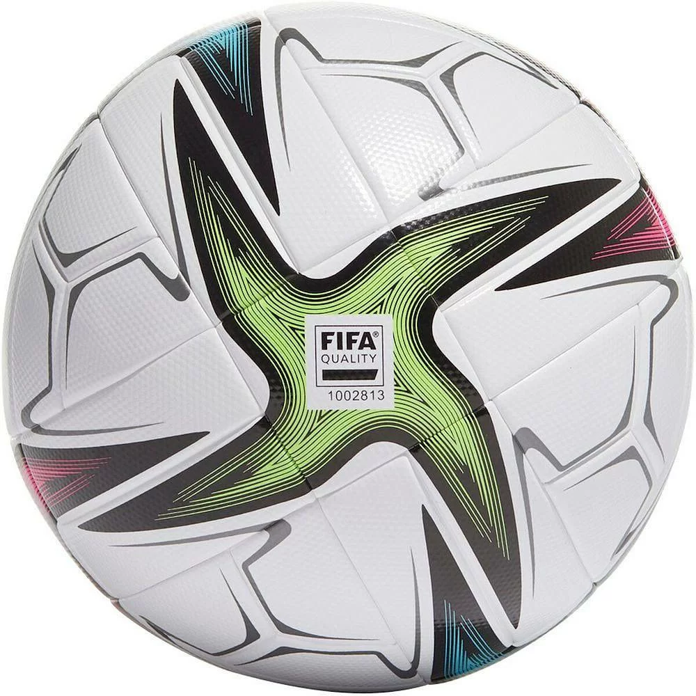 Фото Мяч футбольный Adidas Conext 21 Lge №5 бело-синий GK3489 со склада магазина СпортЕВ