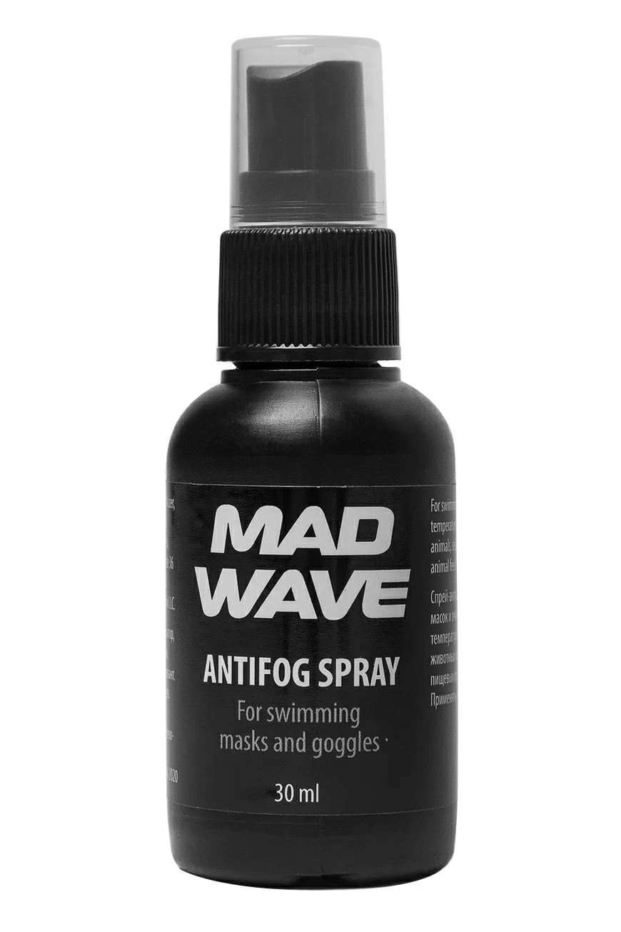 Фото Антифог Mad Wave Antifog Spray 30мл transparent M0441 03 0 00W со склада магазина СпортЕВ