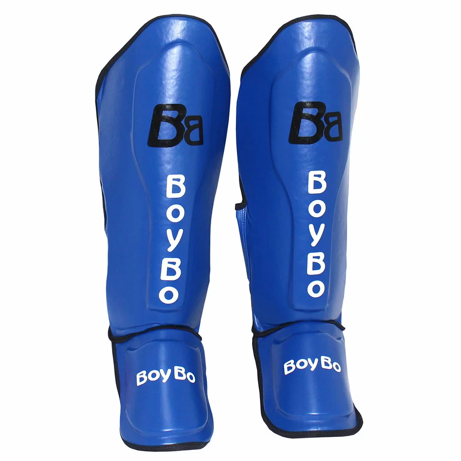 Фото Защита голени и стопы BoyBo Basic Flex синий со склада магазина СпортЕВ