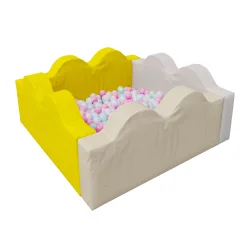 Сухой бассейн Romana «Волна» (pastel), 300 шариков (Pink mix) ДМФ-МК-06.14.00 (pastel)