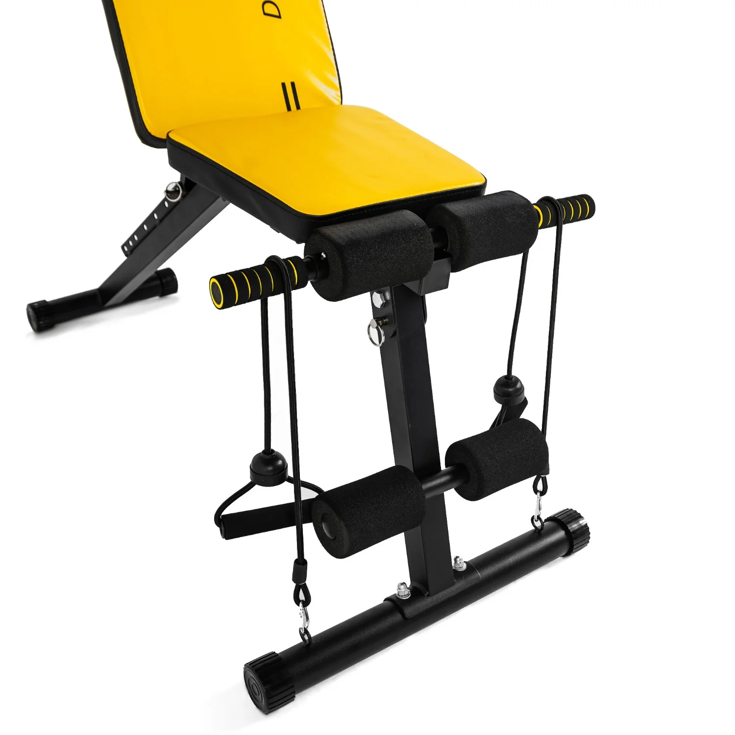 Фото Скамья универсальная с эспандерами DFC D008Y со склада магазина Спортев