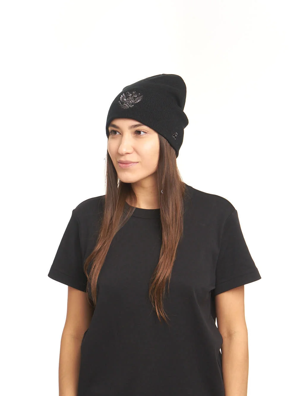 Фото Шапка Россия черная р.55-58 11348 со склада магазина Спортев