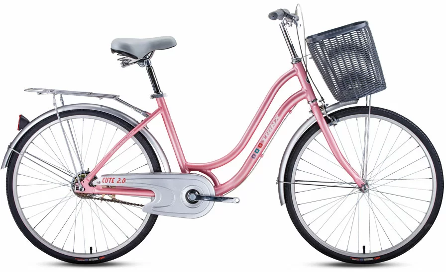 Фото Велосипед TRINX Cute 2.0 24 розовый/красный/синий/фиолетовый со склада магазина СпортЕВ