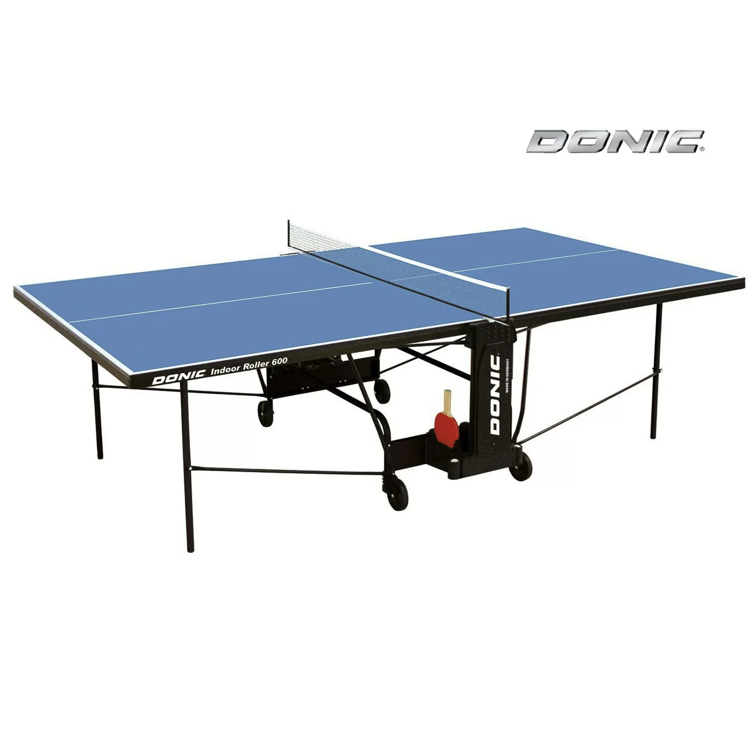 Фото Теннисный стол DONIC INDOOR ROLLER 600 BLUE 230286-B со склада магазина СпортЕВ