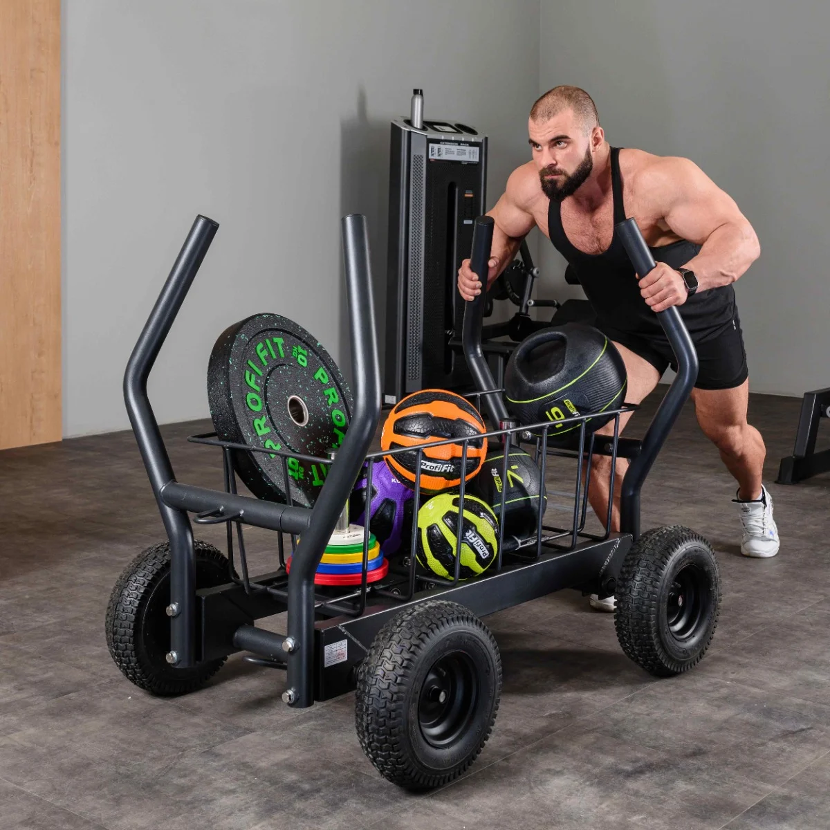 Фото Медбол PROFI-FIT 4 кг со склада магазина Спортев
