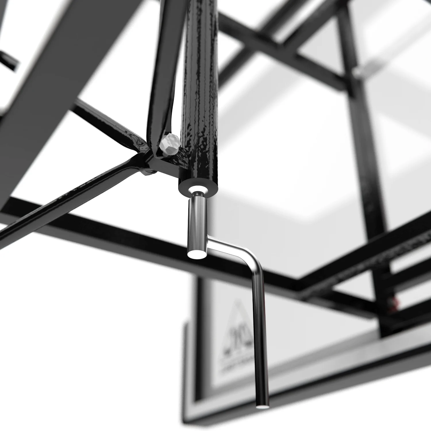 Фото Баскетбольный щит DFC BOARD60P 152x90cm поликарбонат  (два короба) со склада магазина Спортев