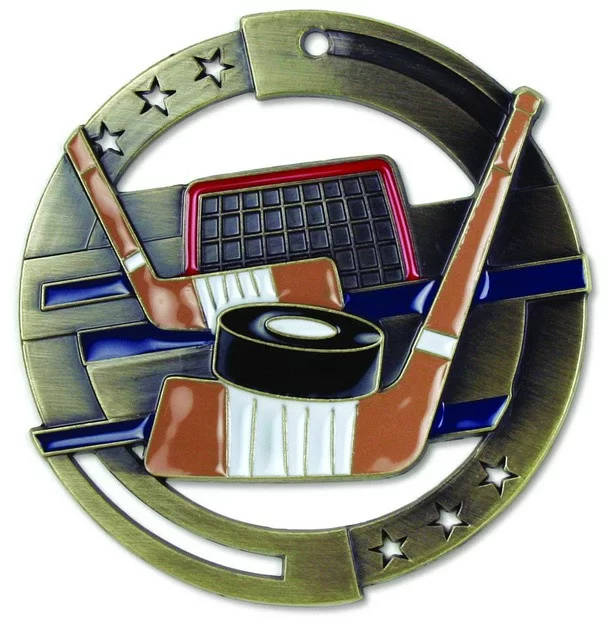 Фото Медаль GA M3SH1 d-70 мм хоккей со склада магазина Спортев
