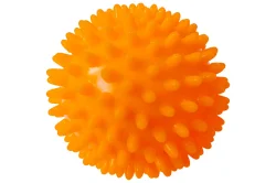 Мяч массажный 7,5 см E36800-5 твердый ПВХ желтый 10020698