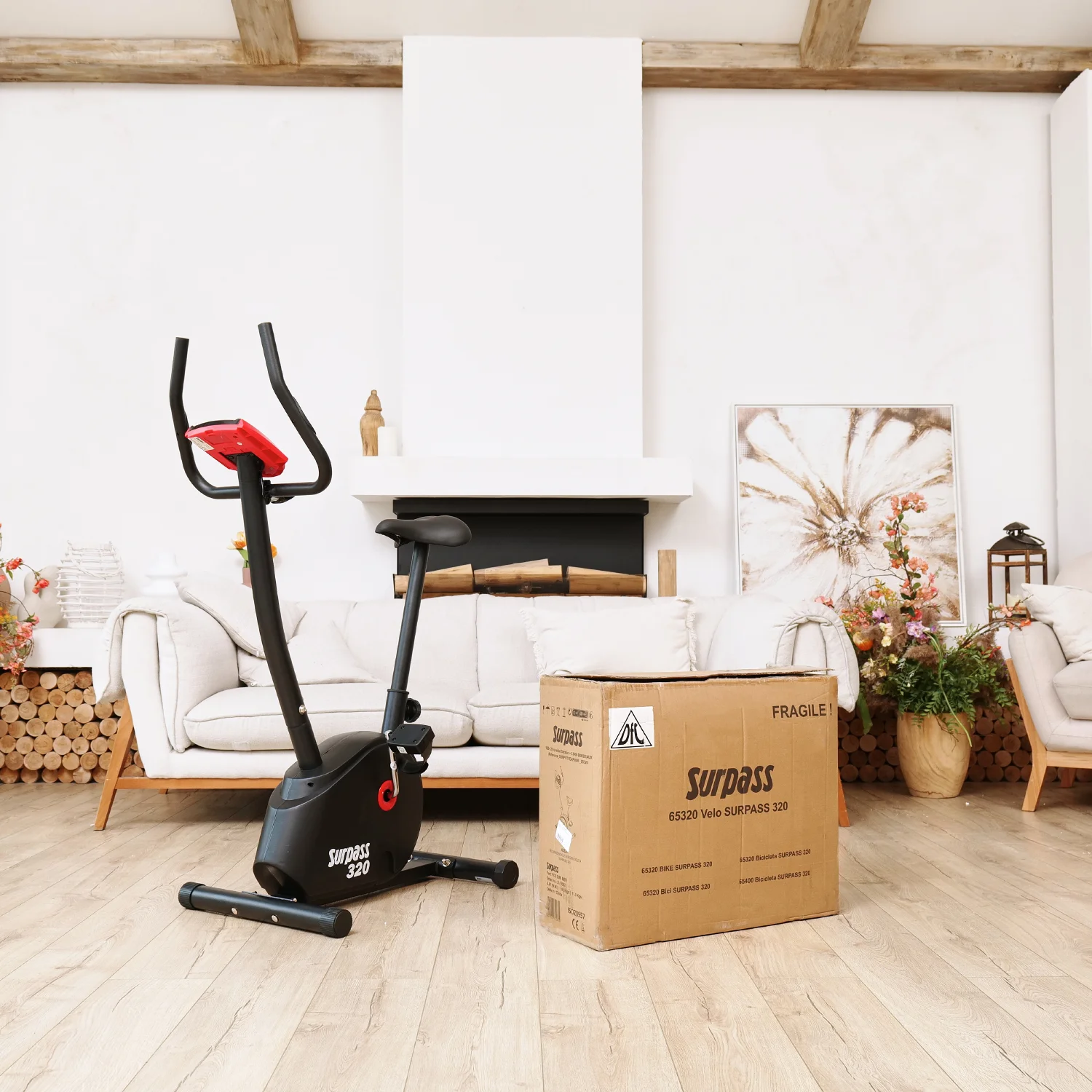 Фото Велотренажер DFC B-300 PRO со склада магазина Спортев