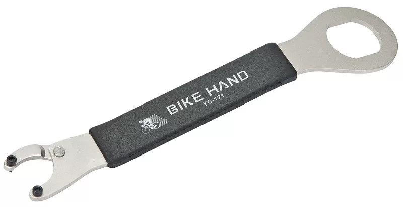 Фото Ключ комбинированный Bike Hand YC-171 для чашек каретки 230085 со склада магазина СпортЕВ