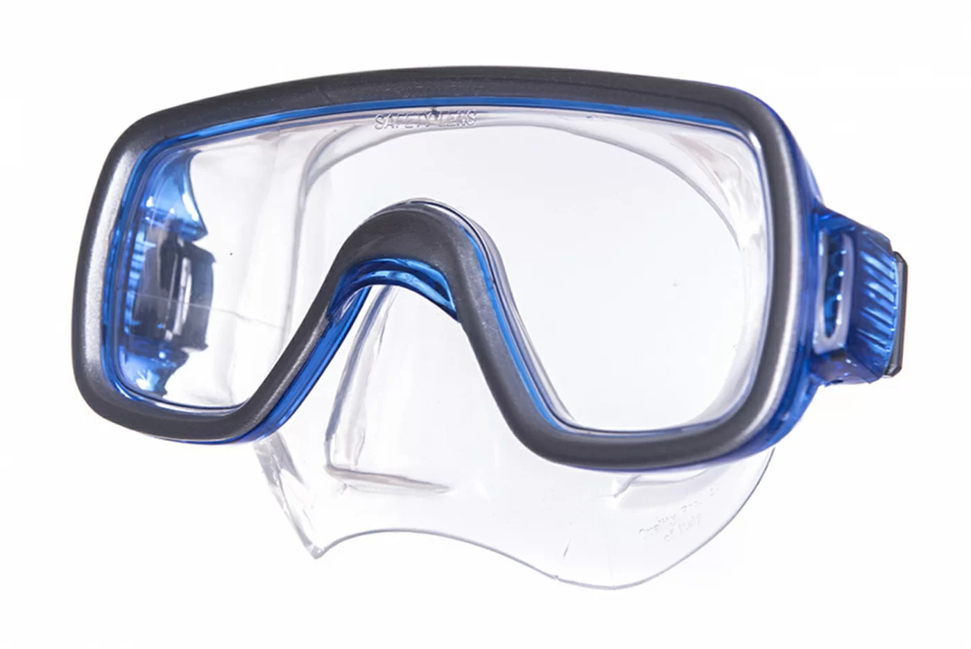 Фото Маска для плавания Salvas Geo Md Mask силикон р. Medium синий CA140S1BYSTH со склада магазина СпортЕВ