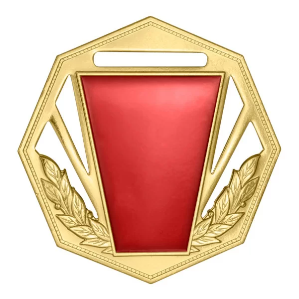 Фото Медаль MZP 305-60/GRD (D-60мм, s-2мм) латунь со склада магазина Спортев