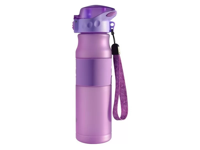 Фото Бутылка для воды Barouge Active Life BP-914 600 мл фиолетовая со склада магазина СпортЕВ