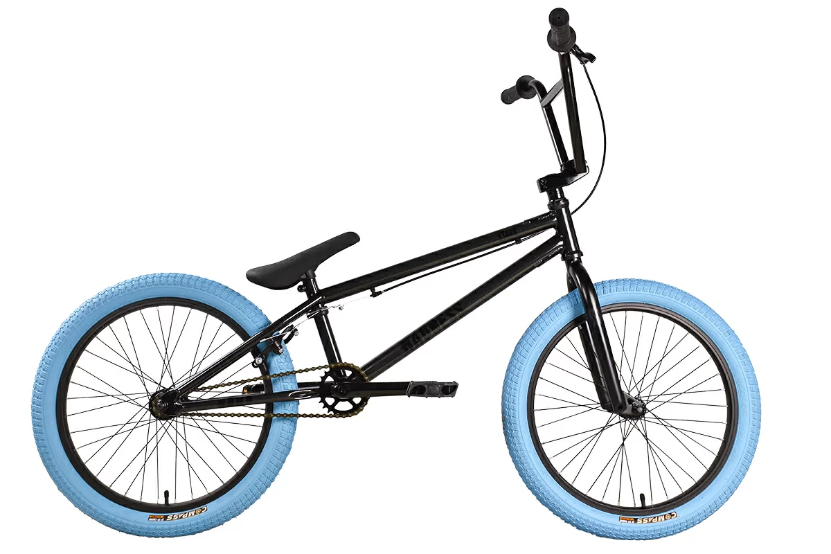 Фото Велосипед Stark Madness BMX 4 (2025) серо-фиолетовый/черный/синий со склада магазина Спортев