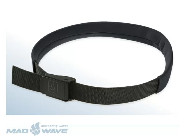 Фото Пояс Mad Wave Waist Belt 1.2м  черный M0771 01 00W со склада магазина СпортЕВ