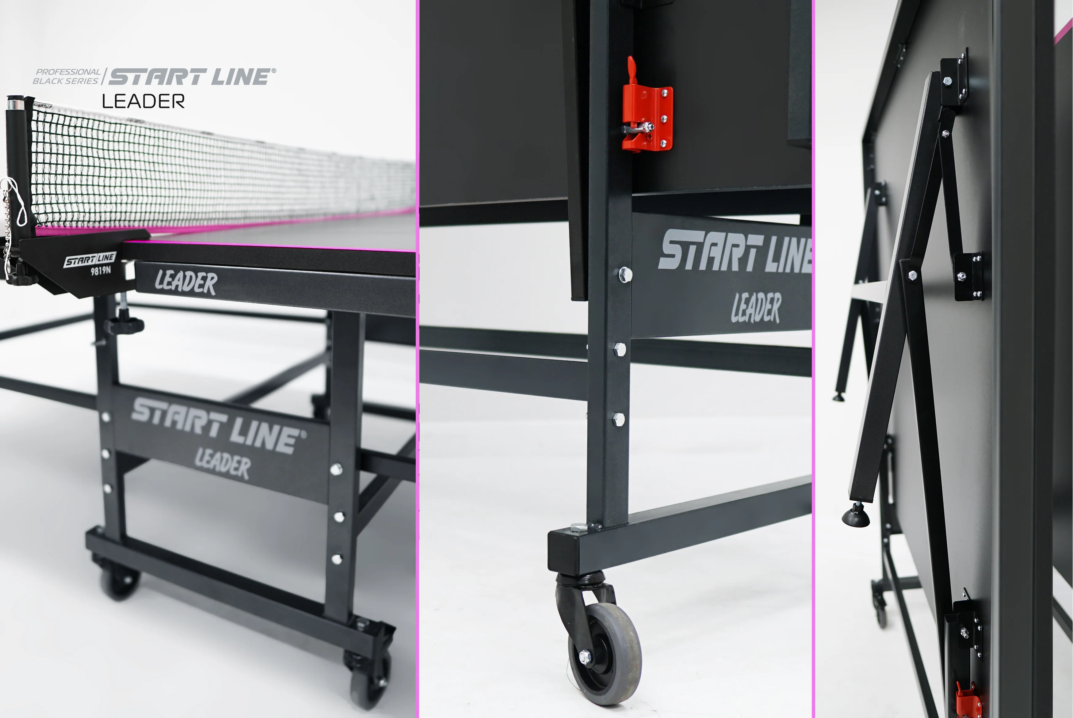 Фото Стол теннисный Leader Black со склада магазина Спортев