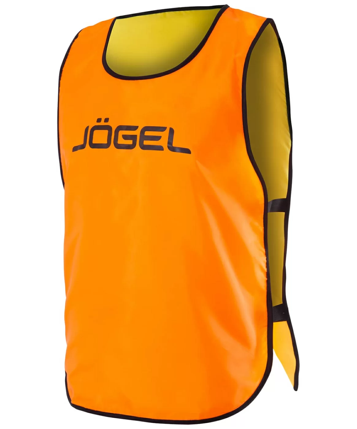 Фото Манишка двухсторонняя Jogel Reversible Bib L оранжевый/лаймовый УТ-00018739 со склада магазина СпортЕВ