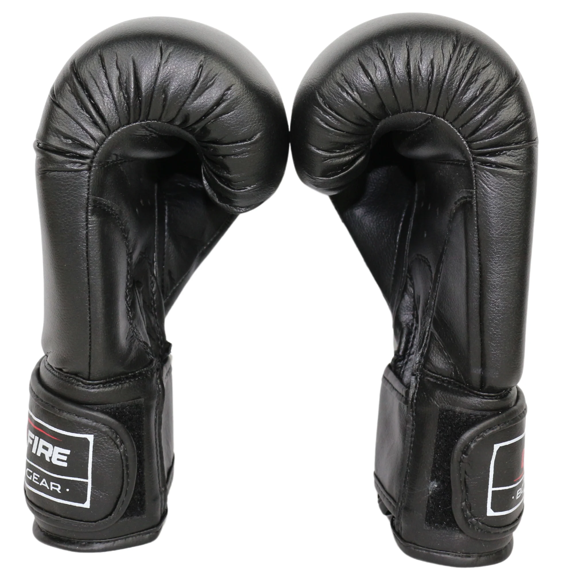 Фото Перчатки боксерские OxxFire Start черные 4492 со склада магазина Спортев