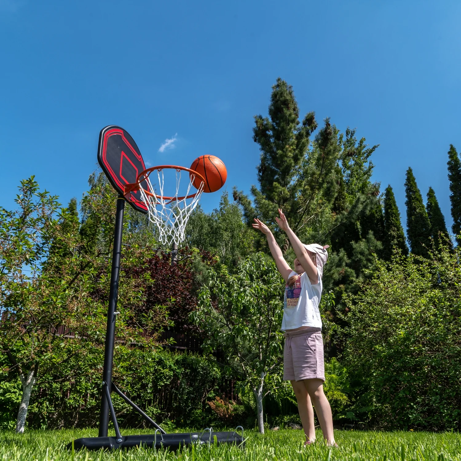 Фото Мобильная баскетбольная стойка DFC KIDSC со склада магазина Спортев