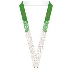 Лента для медали ГТО вид 5 зеленая (1-сторонняя, 25 мм)