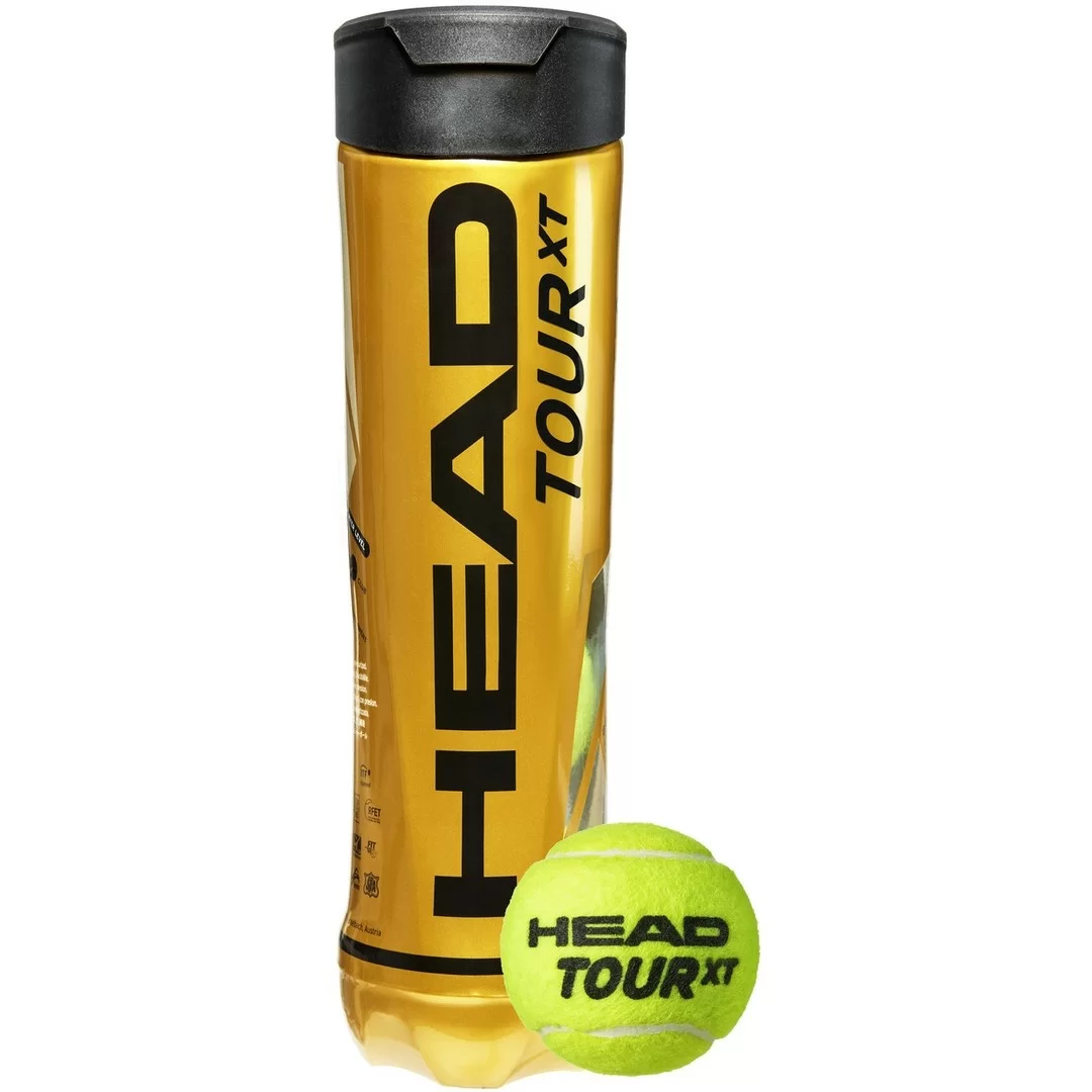 Фото Мяч для тенниса HEAD TOUR XT 4B ITF (1шт) 570824 со склада магазина СпортЕВ