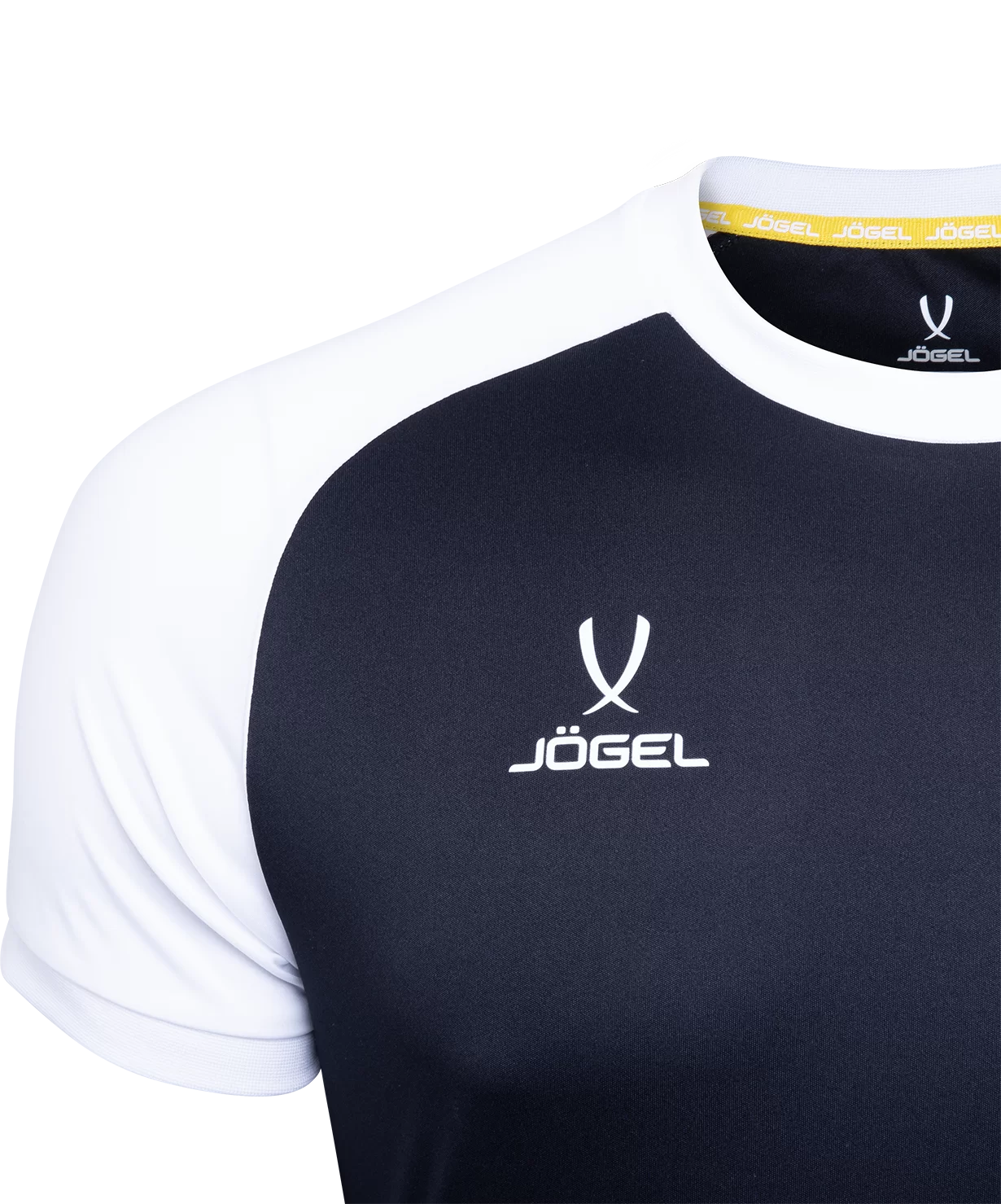 Фото Футболка игровая CAMP Reglan Jersey, черный/белый Jögel со склада магазина Спортев