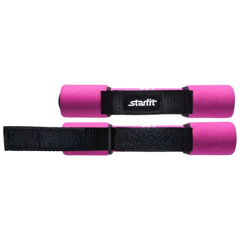 Гантели неопреновые 0.5 кг х 2 шт StarFit DB-203 розовые 7085 Фото Гантели неопреновые 0.5 кг х 2 шт StarFit DB-203 розовые 7085 со склада магазина Спортев