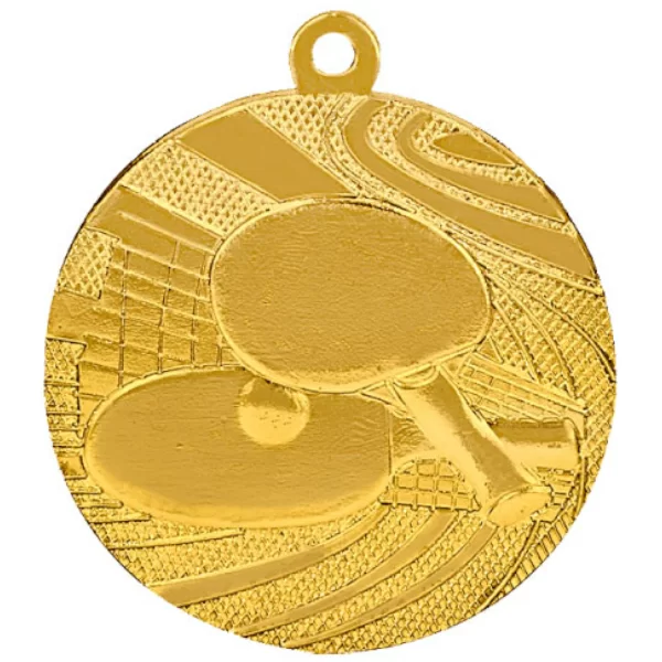 Фото Медаль MMC 1840/G теннис настольный (D-40 мм, s-2 мм) со склада магазина Спортев