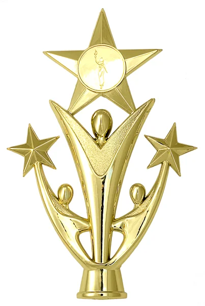 Фото Фигура C3070/G-1 звезды (H-14 см) со склада магазина Спортев