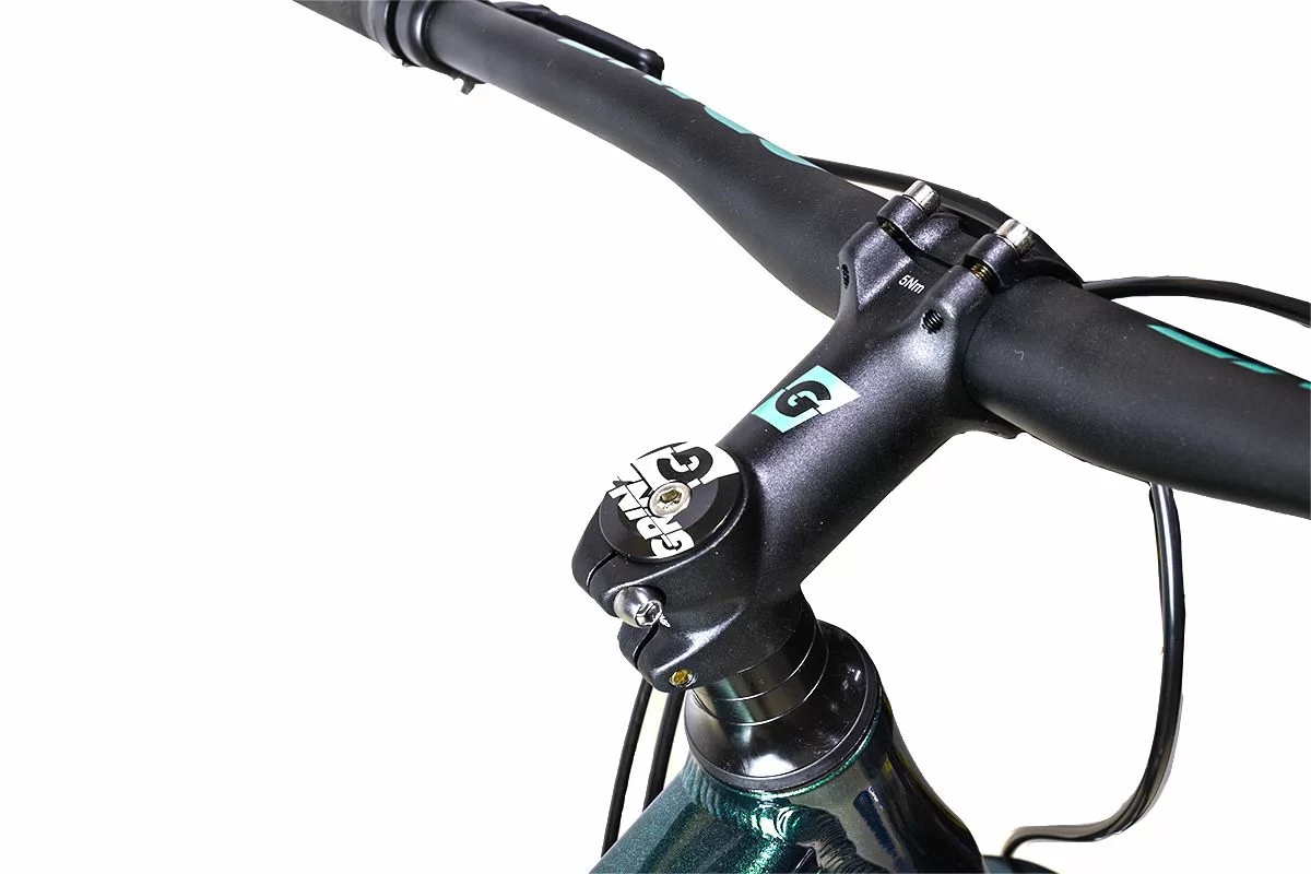 Фото Велосипед Stark Router 29 4 HD (2024) темно-зеленый металлик/мятный HQ-0014168 со склада магазина Спортев
